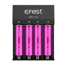 Efest PRO C4 Lithium 3.7V Smart battery Charger	